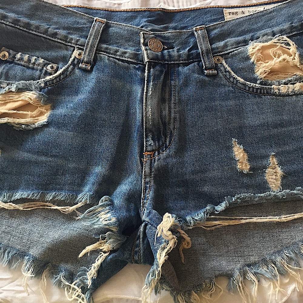 RAG & BONE Cut Off Shorts - Picture 11 of 15